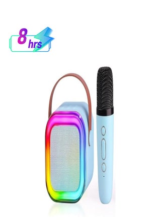 Colorful Bluetooth Speaker with Karaoke Mic System for Home Singing Magic Ai Voice Changer Portable Mini Wireless Speaker with Mike for House Parties… - pzsku/Z11036CAE7E0E39E0B81AZ/45/1743924188/2c342319-c22f-4e21-8e9a-b40be04ffe09