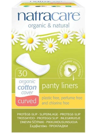 NATRACARE Natracare Pany Shields, 30 Count, 4 Pack (120 Liners Total) 