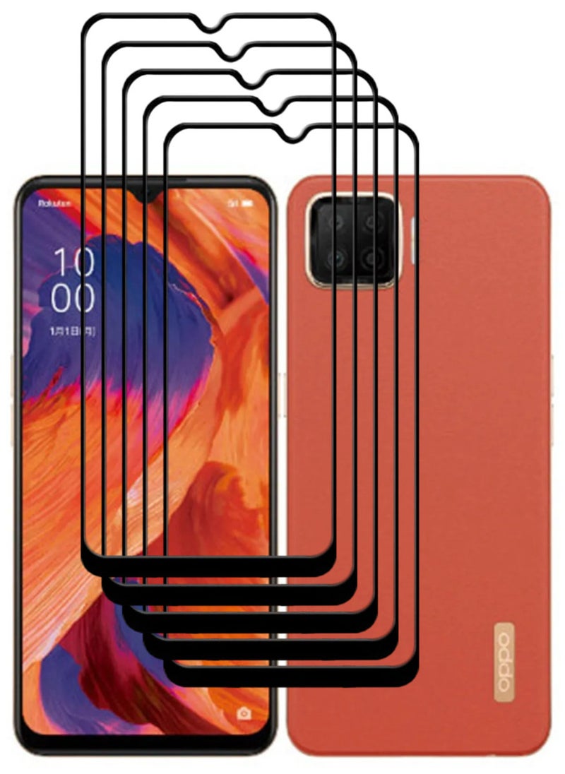 ACLIX 5 Pieces Antistatic ESD Dustproof Premium Quality High Definition Tempered Glass Screen Protector Designed For Oppo A73 - Image 1