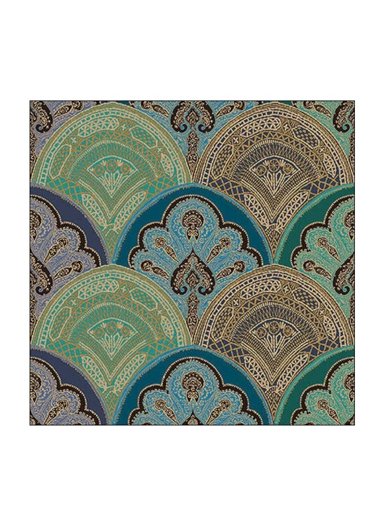Ambiente Large Mira Petrol Napkins