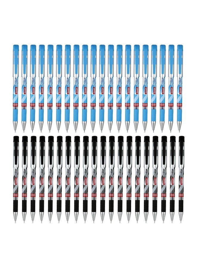 Luxor Gelone GP Ball Pen Assorted (10 PCS) - Image 3