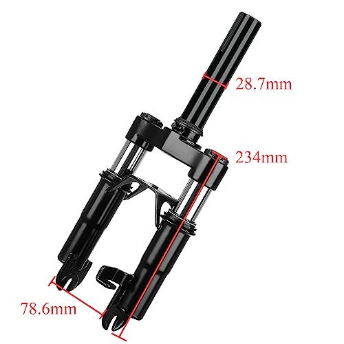 MIMIRACLE Electric Scooter Front Suspension Kit Spring Fork Compatible with Max G30 G30LP Segway Ninebot Electric Scooter Shock Absorption Parts Anti-Vibration Accessories with Foot Stand - Image 2