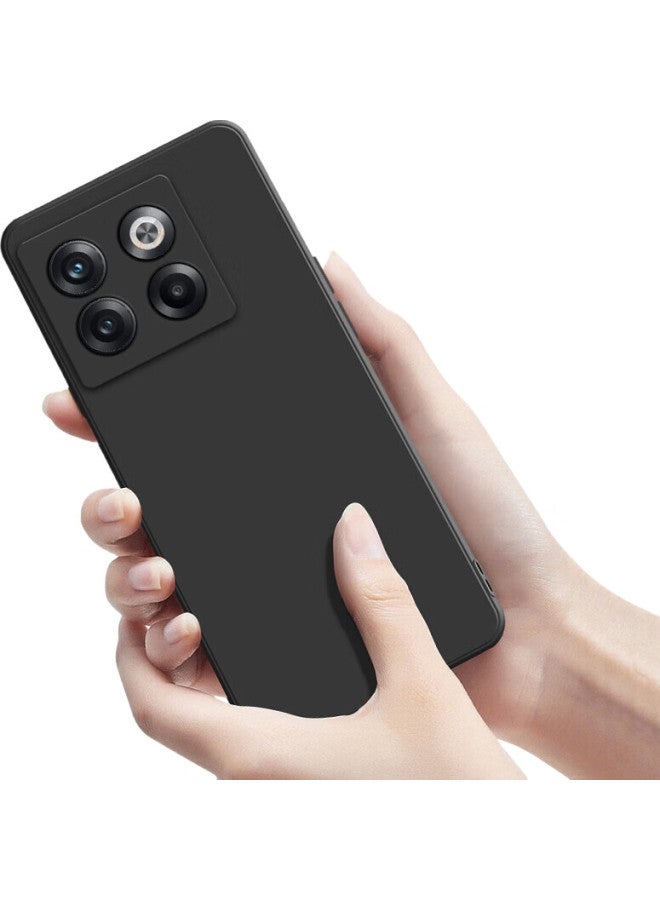 Hotfire Phone Case For Oneplus Ace Pro, Oneplus Ace Pro Protective Cover, Shockproof Silicone Upgraded Full Lens Protection For Men And Women, Matte Finish - Dark Night Green - Image 2