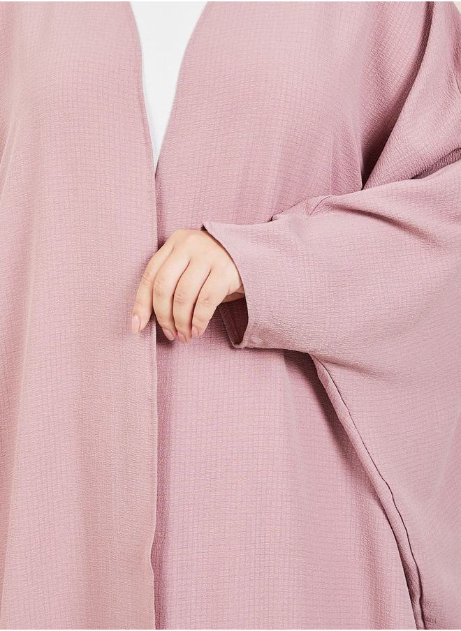 Styli - Oversized Textured Maxi Length Kimono - Image 1