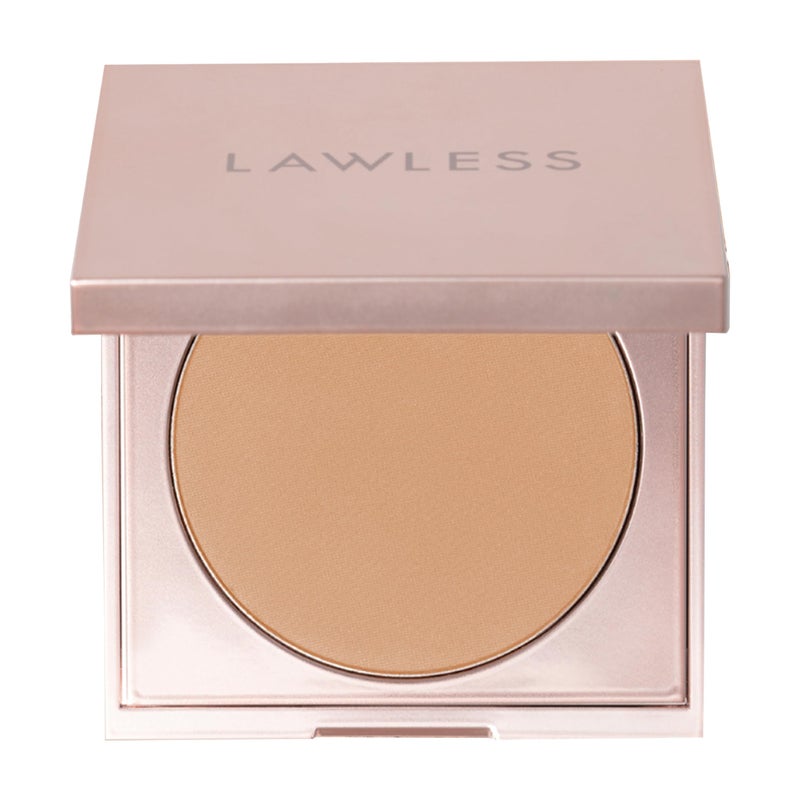 LAWLESS Women's Talc Free Skin Smoothing Powder, Light Medium, Tan, 0.34 Ounce (Pack of 1) - Image 1