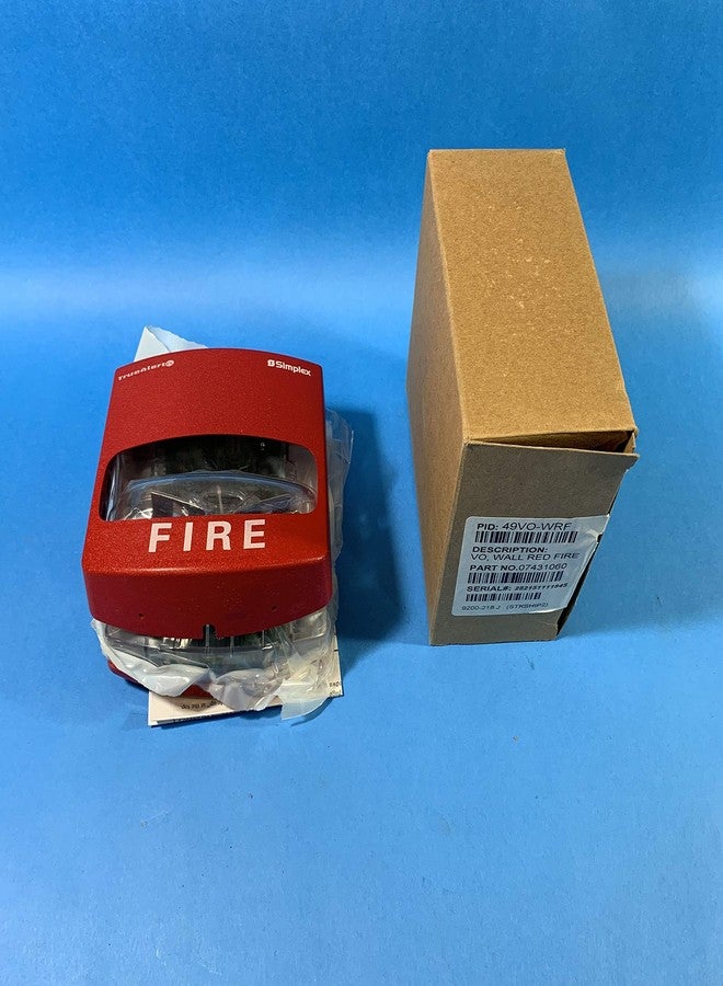 Simplex 49VO-WRF TrueAlert Visible Only Addressable Wall Mount Strobe - Image 3