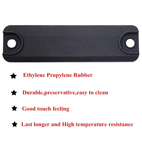 DEF Trunk Rear Hatch Liftgate Door Handle Switch Latch Cover Release Button Rubber Cover for Prius Avalon Sequoia Camry 4Runner Sienna Scion 84905-47010 84840-21010 926-098 84840-47020 (Black) - Image 5