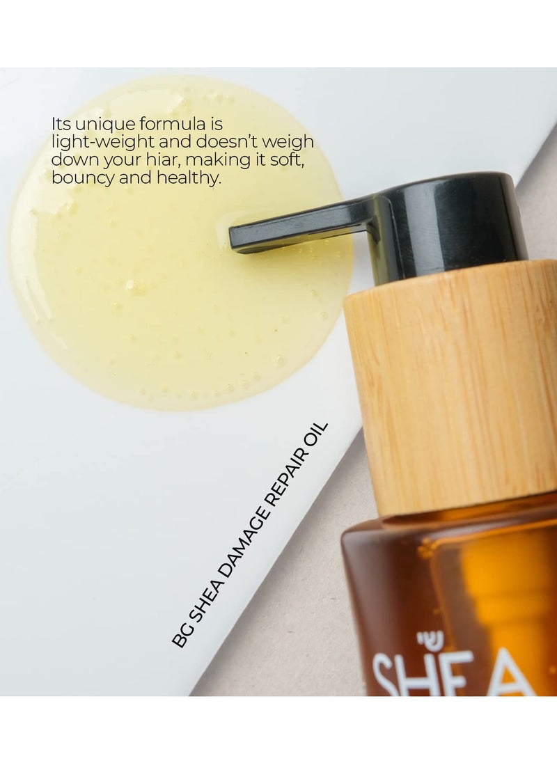 Beauty Garage - Pure African Shea Butter Retention Treatment Hair Oil 50ml - Image 1
