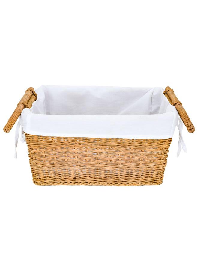 Alsaif Rectangular Wicker Serving Basket 40  - Image 1