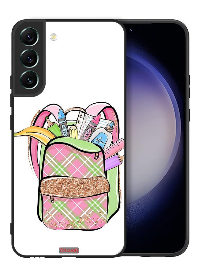 Tolwak Samsung Galaxy S22 Plus 5G Protective Case Cover Unicorn Girl Bag - Image 2