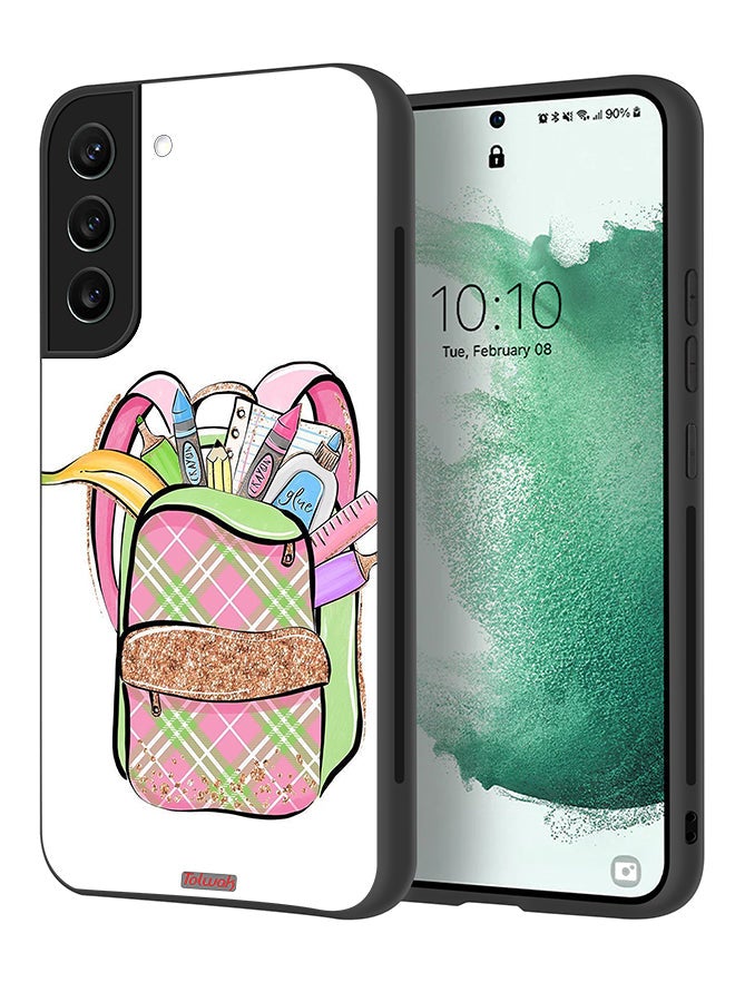 Tolwak Samsung Galaxy S22 Plus 5G Protective Case Cover Unicorn Girl Bag - Image 1