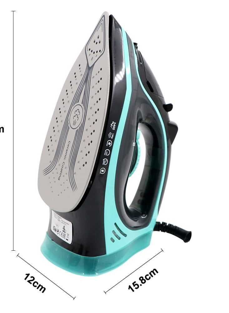 Disnie Steam Iron for Dry & Steam with Ceramic Soleplate  - Image 2