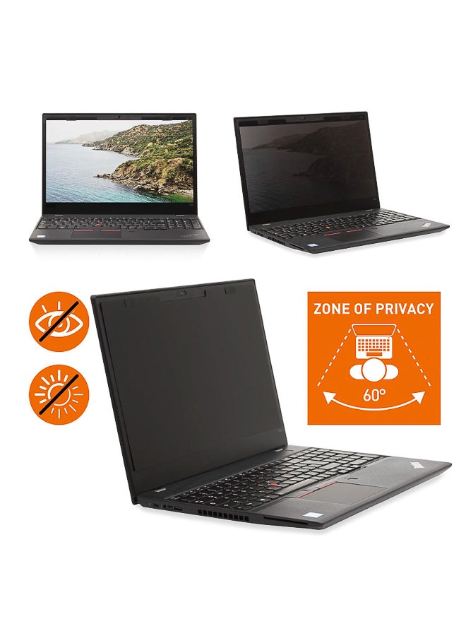 Durable Magnetic Laptop Privacy Screen Protector for 14" Laptops | 60° Limited Viewing Angle, Matte Anti-Glare, Blue-Light Reduction, Neodymium Magnet Attachment, Made in Germany - Image 1