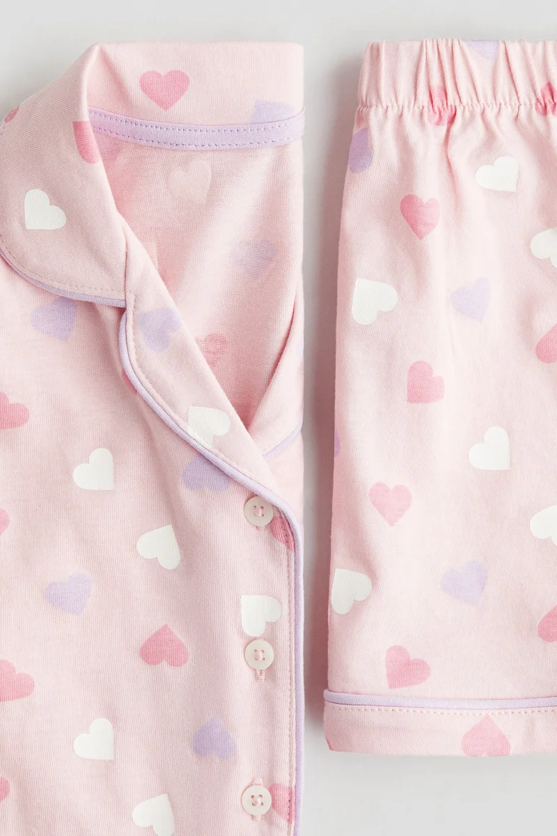 H&M Patterned jersey pyjamas