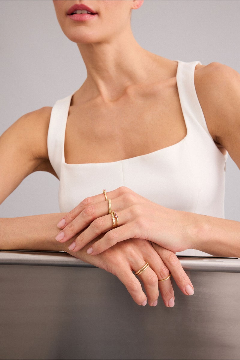 ديفاكتو خاتم حريمي - 6 قطع - Image 2