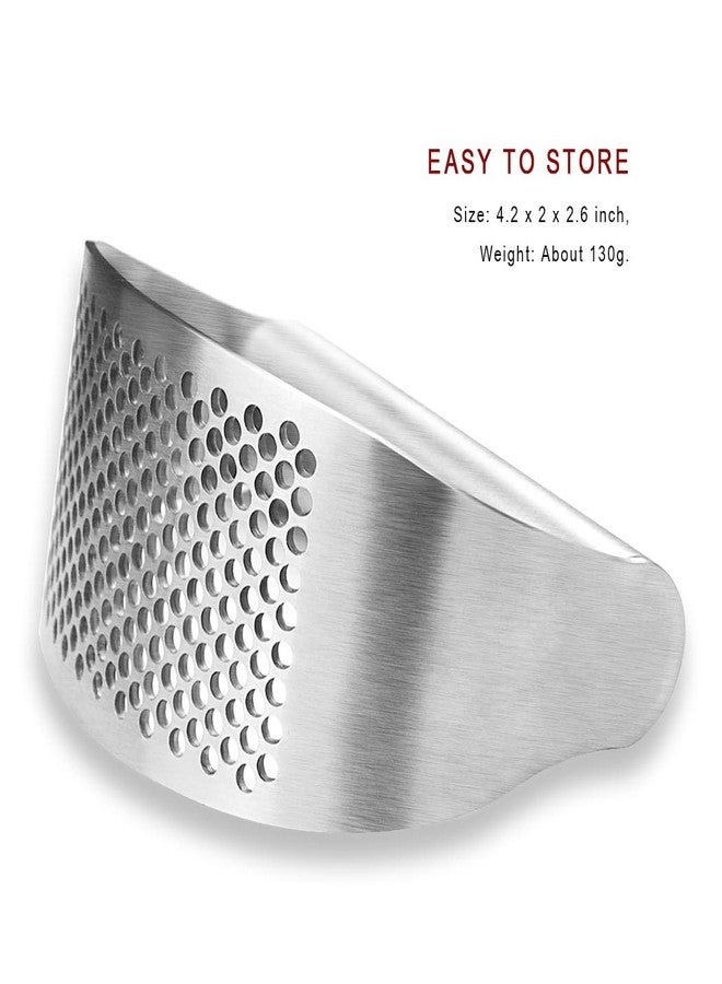 AmDONGKING Garlic Press Rocker, Bottle Opener, Stainless Steel Garlic Crusher Chopper Squeezer Slicer Mincer - Image 5