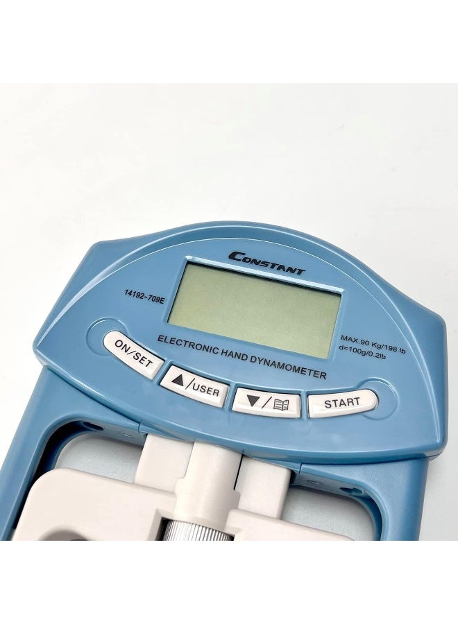 Constant 200 Lbs / 90 Kgs Digital Hand Dynamometer Grip Strength Measurement Meter Auto Capturing Hand Grip Power - Image 4