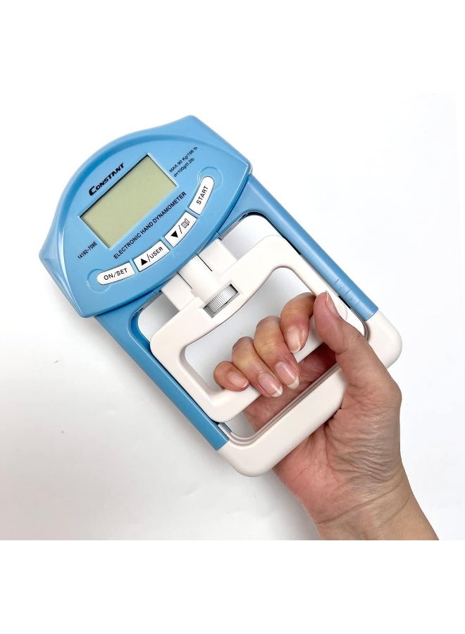 Constant 200 Lbs / 90 Kgs Digital Hand Dynamometer Grip Strength Measurement Meter Auto Capturing Hand Grip Power - Image 3