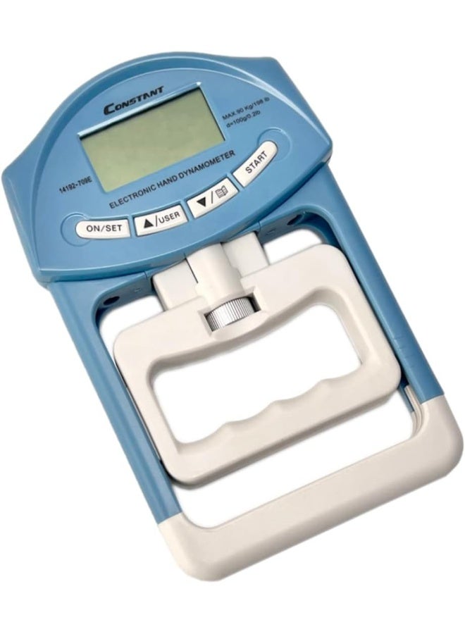 Constant 200 Lbs / 90 Kgs Digital Hand Dynamometer Grip Strength Measurement Meter Auto Capturing Hand Grip Power - Image 1