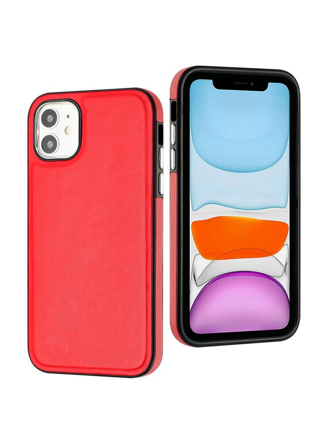 Zaboon Case For iPhone 11 Leather Texture Full Coverage Phone Case - Image 2