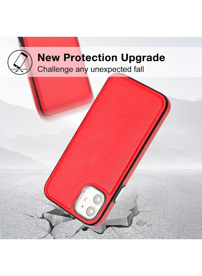 Zaboon Case For iPhone 11 Leather Texture Full Coverage Phone Case - Image 3