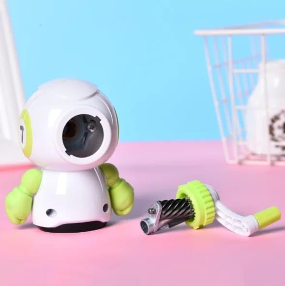 AMANVANI AMANVANI Space Astronaut Pencil Sharpener for Kids, Table Sharpener Machine, Birthday Return Gift, Pencil Cutter Machine, Sharpeners for School Supply and Office Sharpener for Toddlers 1pcs - Image 3