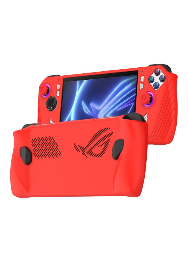 Generic - Full-pack Silicone Accessories Asus Rog Handheld Console Button Cap Protective Case Digital Computer/game Console Shell-Product Color:White-Model:Asus ROG Ally - Image 1