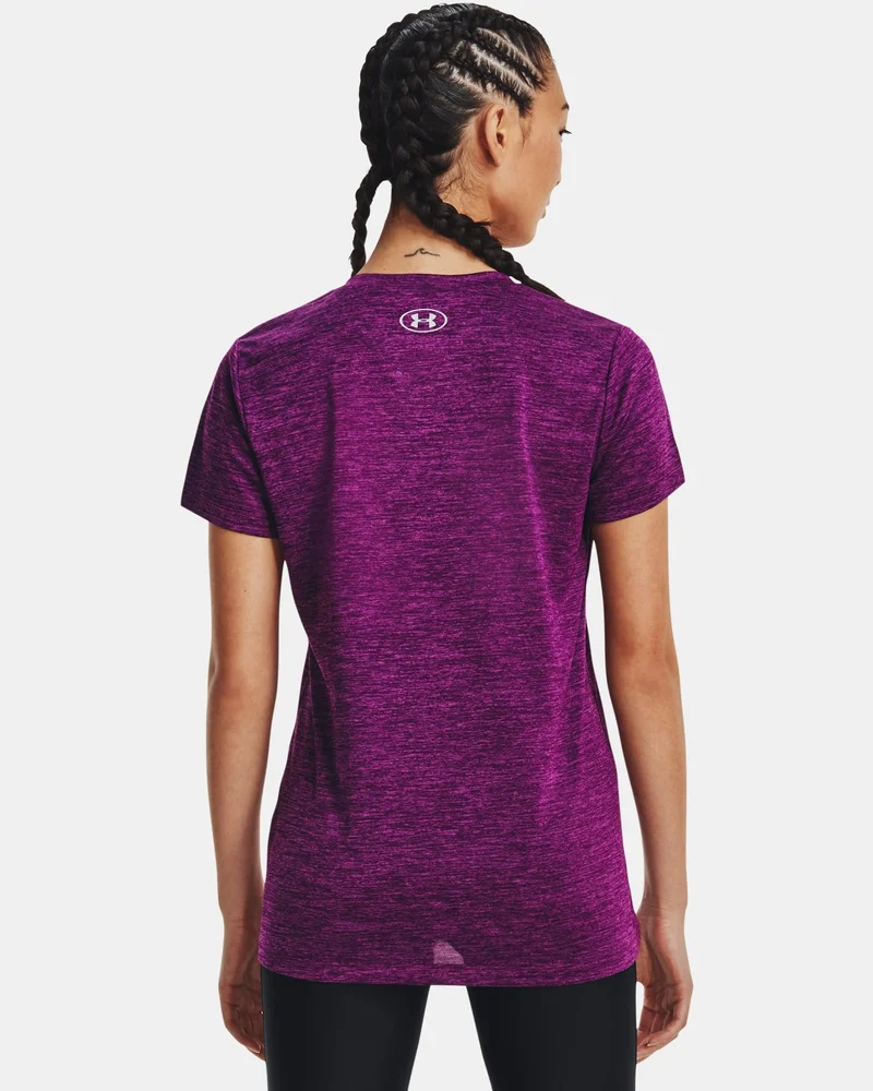 UNDER ARMOUR Women's Tech™ Twist V-Neck Training T-Shirt
