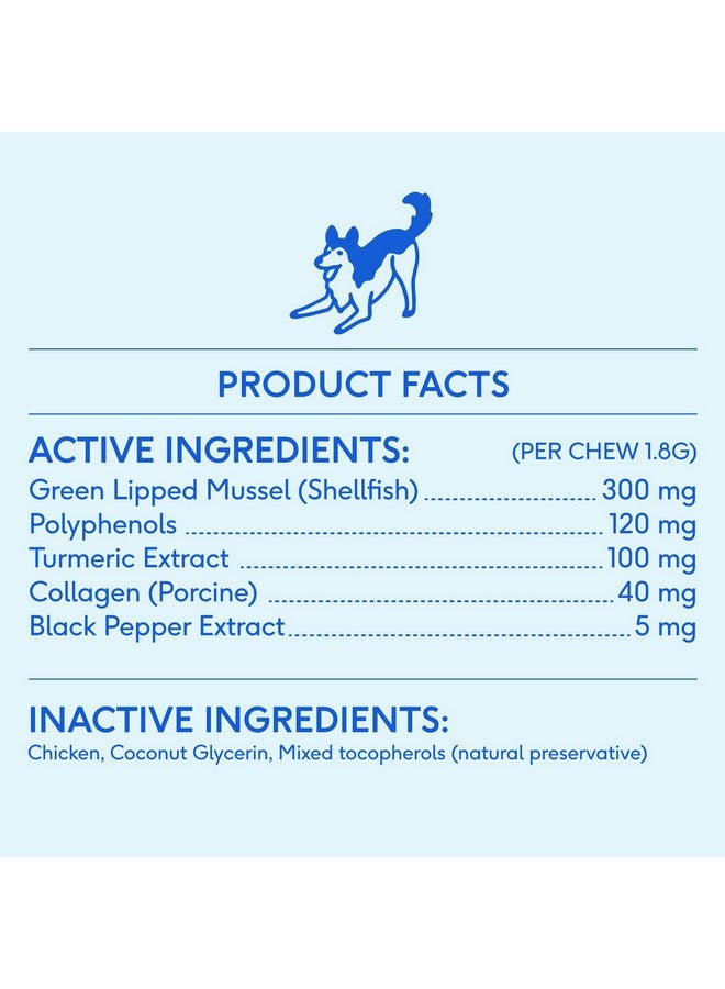 Native Pet Pain Relief for Dogs - Collagen for Dogs Promotes Joint Health, Reduce Inflammation & Stiffness - Senior Pup Joint Supplement - Natural Pain Reliever for Active & Aging Pets - 30 Chews - Image 5