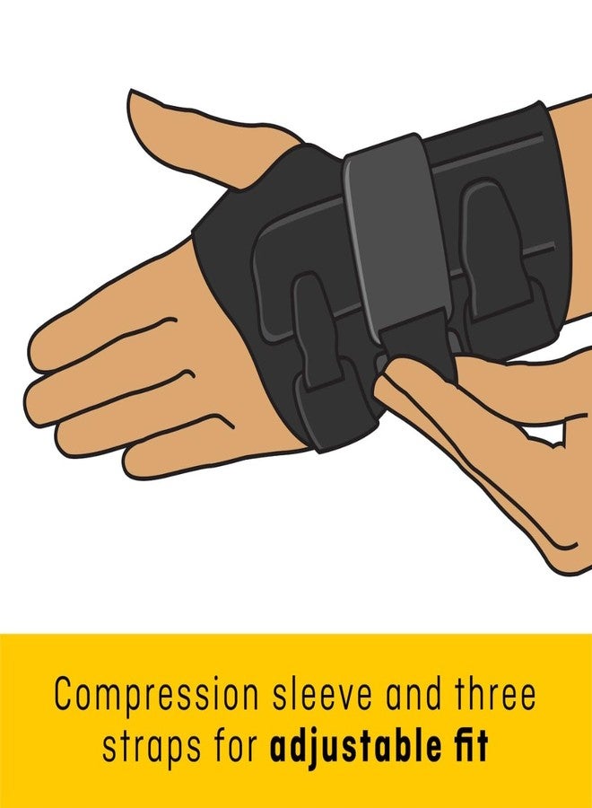 FUTURO Compression Stabilizing Wrist Brace, Left Hand, S/M - Image 4