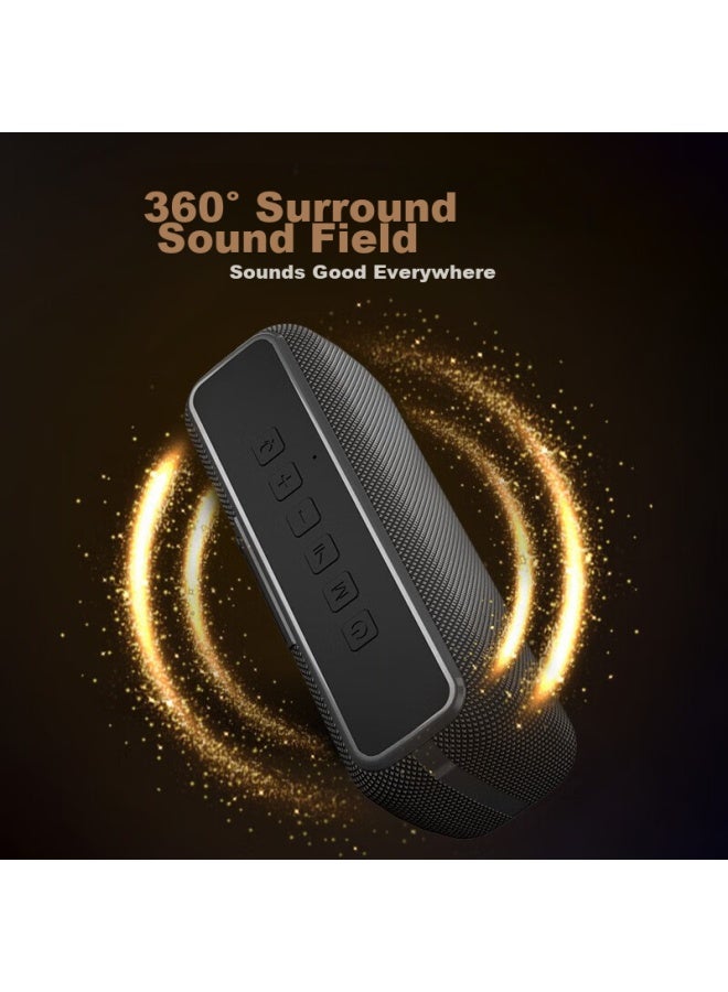 OHAYO مكبر صوت بلوتوث لاسلكي عائلي X15 50 واط مضخم صوت منزلي جودة صوت عالية الحجم الكبير مكبر صوت خارجي للسيارة أزرق - Image 5