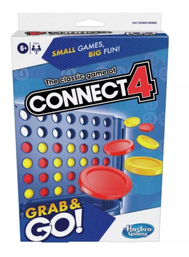 Hasbro Games Hasbro Connect 4 Grab and Go Game - Image 1