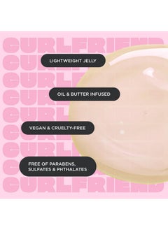 Cake Beauty Cake Beauty Curl Jelly, The Curl Crush - Moisturizes & Nourishes Curls - Lightweight for Soft Hold & Shiny Finish - Humidity Blocking For Frizz Control - For Curly Hair- 7 oz / 200g  - Image 5