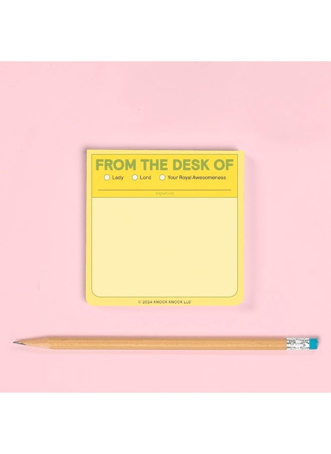 Knock Knock From the Desk Of Sticky Note  - Image 4