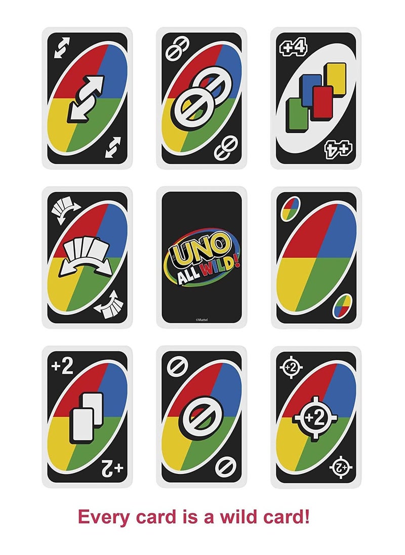 Mattel Games UNO All Wild Card Game  - Image 3