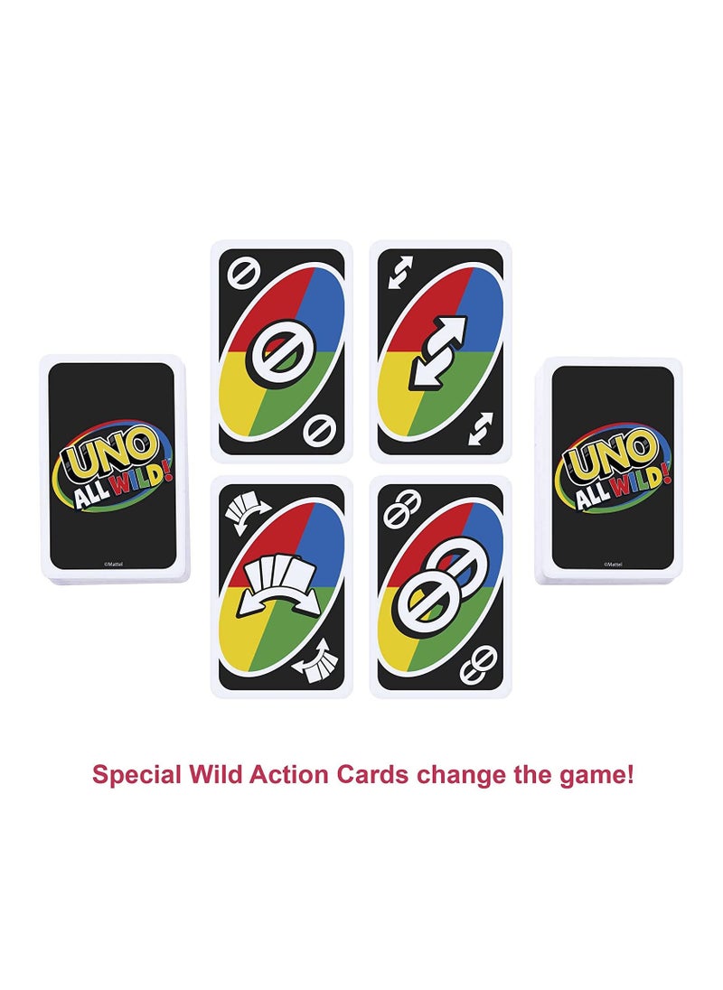 Mattel Games UNO All Wild Card Game  - Image 5