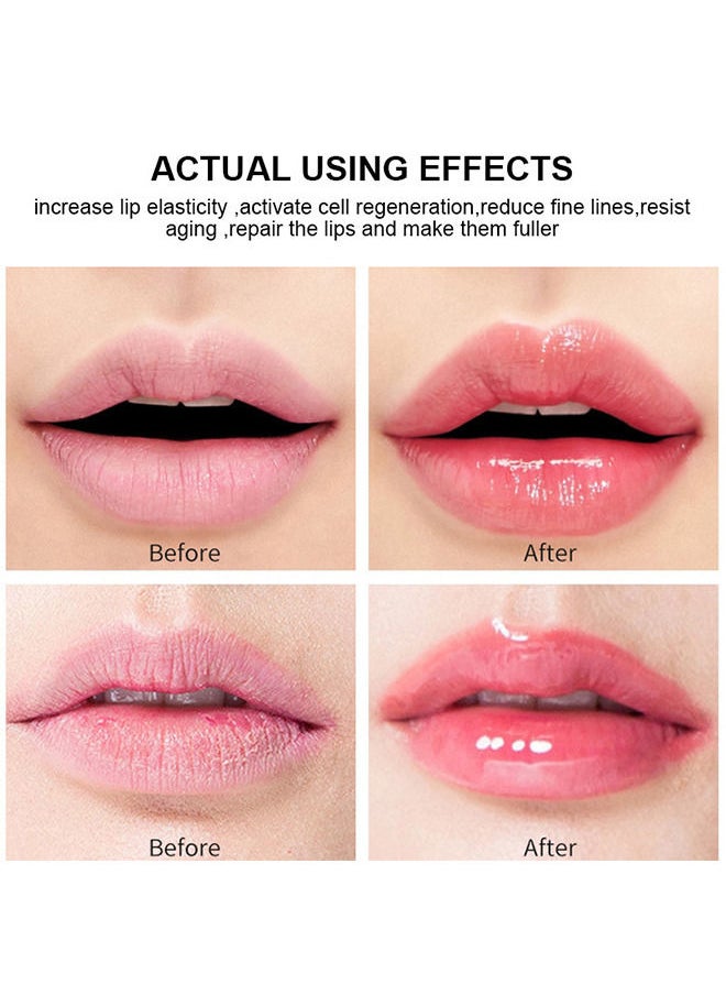 SNMLPM - Lip Plumper Moisturizing Lips Plumper Instant Volume Vitamin E Lip Plumping Serum Plump It Volumizing Lip Plumper, Natural Lip Plumper and Lip Care Serum Moisturizing Lasting Reduce Fine Lines - Image 1