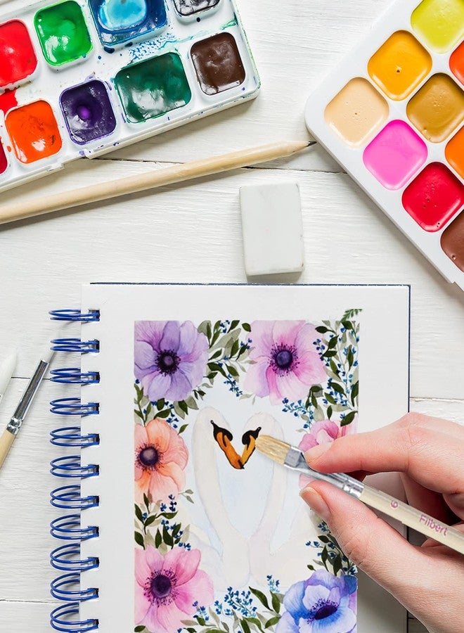 COLOUR BLOCK 12 Pack All Purpose Synthetic Brushes-Bristle Essentials for Watercolor Paint, Oil Paint Set, Kids School Supplies Detail Paint Brush Set for All Levels of Experience - Image 5