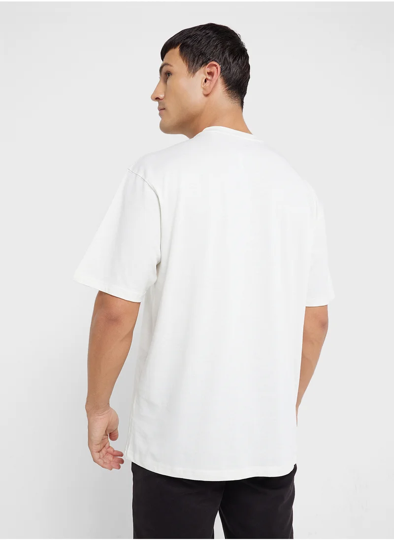 ريبلز مع نمشي MEN'S DROP SHOHULDER T-SHIRT