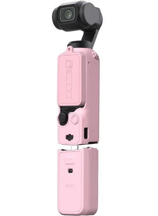 Pocket 3 Silicone Cover, Protective Case Lens Protector Scratch-Resistant Sleeve Skin Compatible with DJI OSMO Pocket 3 Creator Combo Accessories(Pink) - pzsku/Z1105C95DEE0C9D930358Z/45/1752923510/37db3d61-80e3-4c2f-a2cf-768e34891edb