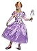 Disguise Disney Princess Rapunzel Tangled Deluxe Girls Costume Purple Size3T4T - Image 4