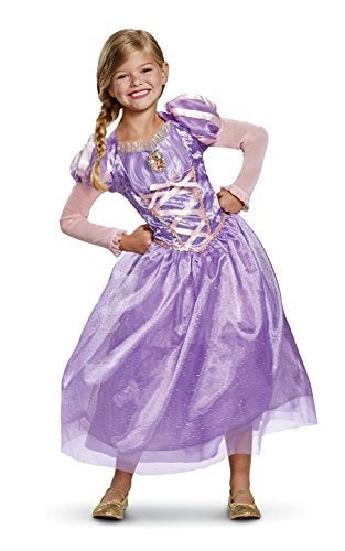 Disguise Disney Princess Rapunzel Tangled Deluxe Girls Costume Purple Size3T4T - Image 5