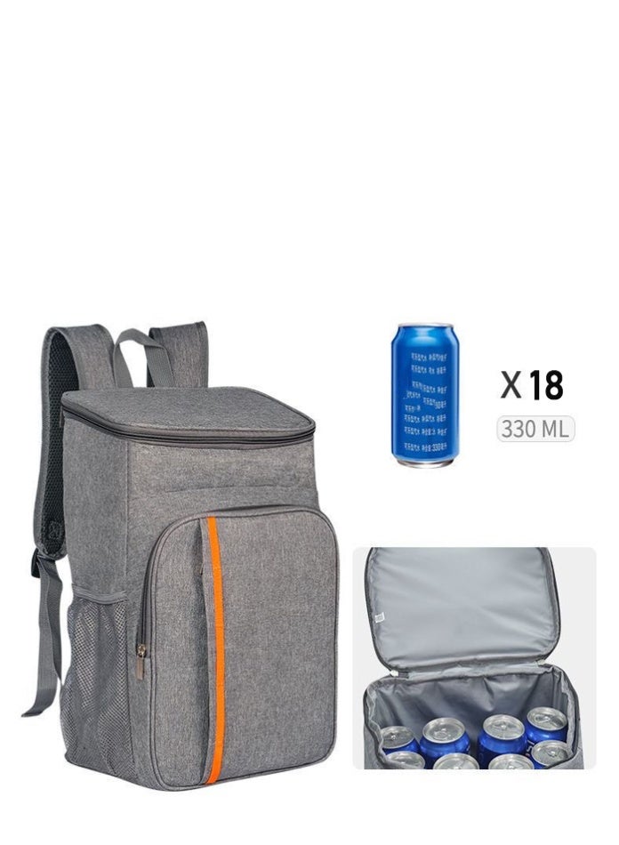 Outdoor Cooling Backpack | Oxford Cloth+EVA Leak proof Inner Layer, Outdoor Camping and Picnic Insulation Backpack - Image 5