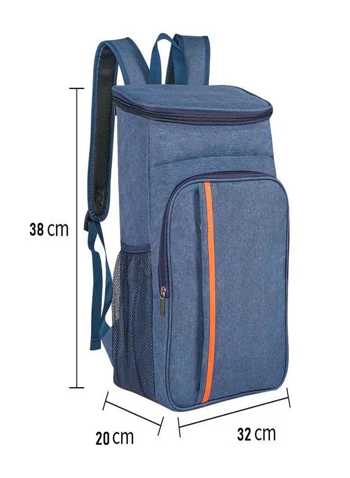 Outdoor Cooling Backpack | Oxford Cloth+EVA Leak proof Inner Layer, Outdoor Camping and Picnic Insulation Backpack - Image 1
