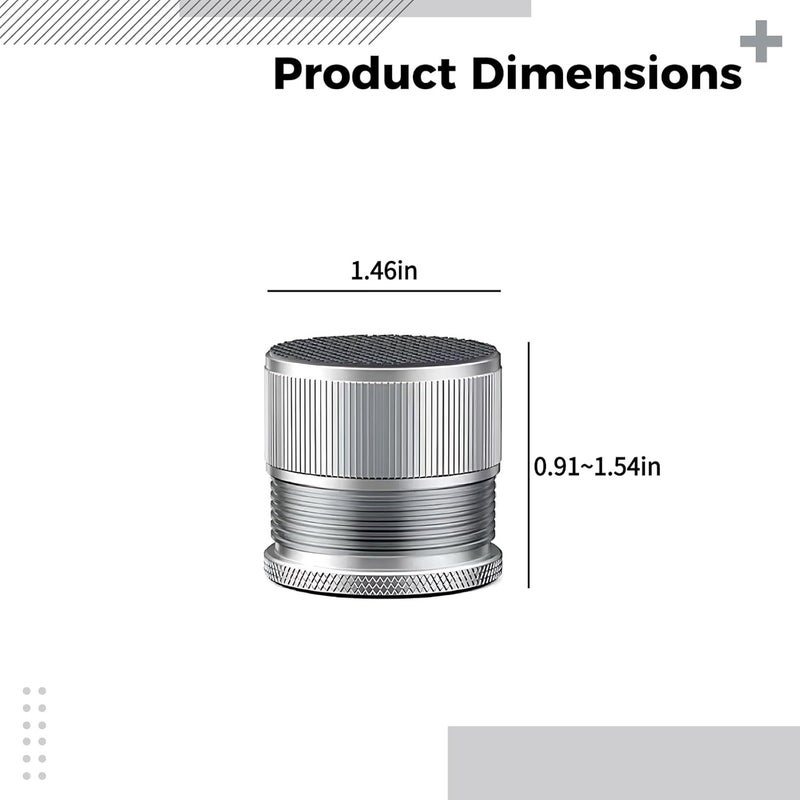 Adjustable Furniture Lifts: 4 Metal Risers, 1.5 in Height - Image 3