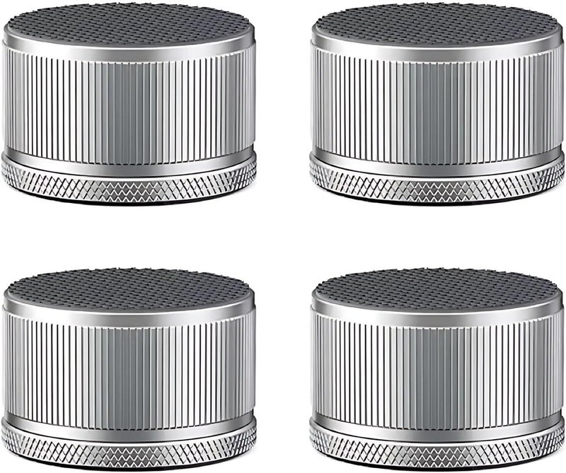 Adjustable Furniture Lifts: 4 Metal Risers, 1.5 in Height - Image 1