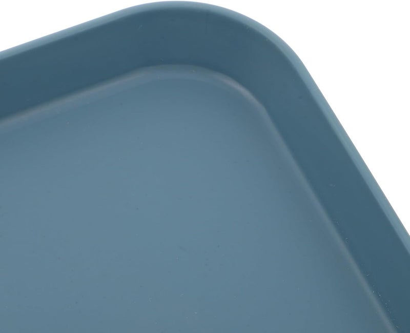 Uonlytech 4pcs Pet Feeding Bowls for Cats and Puppies, Shallow Small Square Round Pet Plates, Multi-Functional Food Dishes for Indoor Use - Image 3