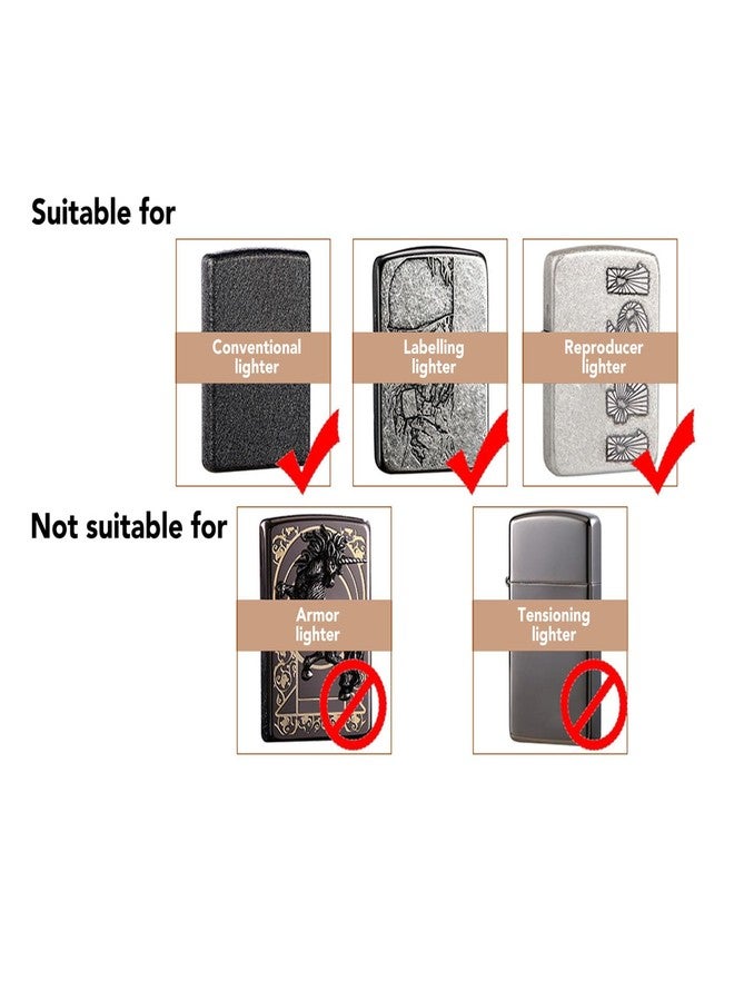 Serounder Leather Lighter Case with Belt Loop, Anti Scratch Protective Storage Case Soft Lining Magnetic Buckle Lighter Waist Case for Men Women (Black) - Image 2