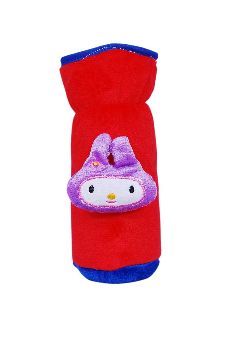 Alya The Cheeky Kidzz Pack of 3 New Born Baby Nursing Feeding Bottle Cover with Soft Stretchable Velvet Attractive Cartoon Design I Baby Milk Feeder Bottle Cover 150 ML-200 ML (0-2 Years) (Design 3) - Image 2