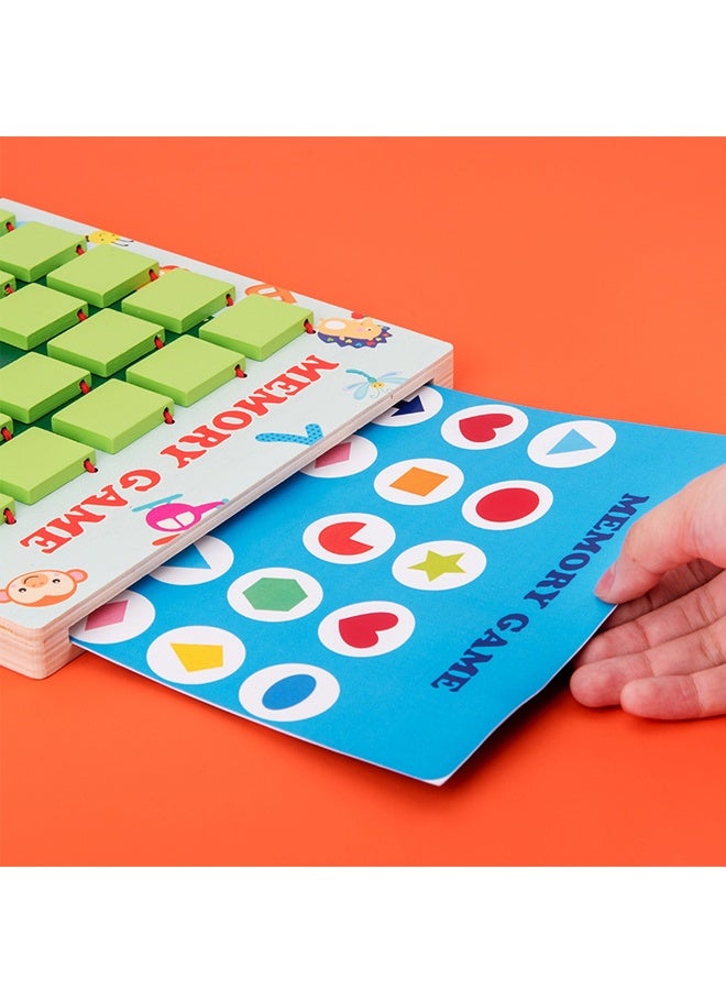 Matching Memory Game for Kids Ages 3-5 4-8, Board Games for 4-6, Car Airplane Camping Travel Toys Games Activities for 3-5 4-8, Toddler Kid Road Trip Essentials, Birthday Gifts for Kids Boys Girls - Image 5